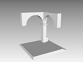 歐式構(gòu)件3d模型下載歐式構(gòu)件效果圖 98