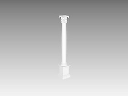 歐式構(gòu)件3d模型下載歐式素材 119