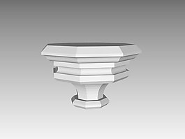 歐式構(gòu)件3d模型下載歐式素材 138