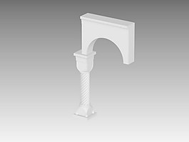 歐式構(gòu)件3d模型下載歐式素材 143