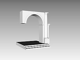 歐式構(gòu)件3d模型下載歐式素材 158