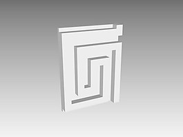 歐式構(gòu)件3d模型下載歐式裝飾構(gòu)件 121
