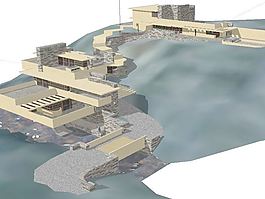 流水Frank劳埃德Wright