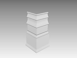 歐式構(gòu)件3d模型下載歐式裝飾構(gòu)件 264