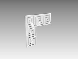 欧式构件3d模型下载欧式素材 306