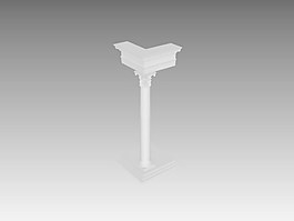 歐式構(gòu)件3d模型下載歐式構(gòu)件效果圖 311
