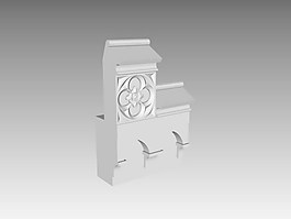 欧式构件3d模型下载欧式素材 366