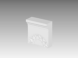 歐式構(gòu)件3d模型下載歐式構(gòu)件效果圖 406