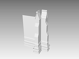 欧式构件3d模型下载欧式构件源文件 510