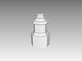 歐式構(gòu)件3d模型下載歐式素材 518