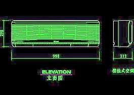 空調(diào)圖塊、洗衣機(jī)電冰箱圖塊、洗碗機(jī)引水機(jī)圖塊、廚房電器cad圖塊18