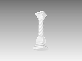 歐式構(gòu)件3d模型下載歐式素材 577