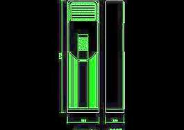 空調(diào)圖塊、洗衣機(jī)電冰箱圖塊、洗碗機(jī)引水機(jī)圖塊、廚房電器cad圖塊19