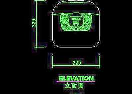 空調(diào)圖塊、洗衣機(jī)電冰箱圖塊、洗碗機(jī)引水機(jī)圖塊、廚房電器cad圖塊1