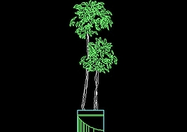植物、盆景、花卉CAD飾物陳設(shè)圖紙素材24