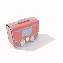 休闲包3d模型下载服装3d模型 7