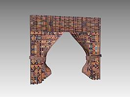 家居用品窗簾素材3d模型素材 16