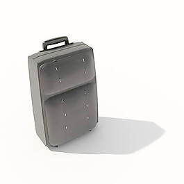 家居用品行李箱素材3d模型素材 1