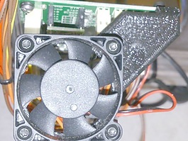 步進電機驅動k8200風扇支架。