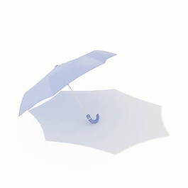 家居用品雨傘素材3d模型素材 3