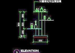 化妝品道具cad詳圖第一輯27例43