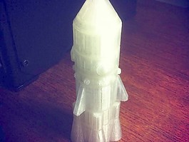 玩具火箭構建試劑盒
