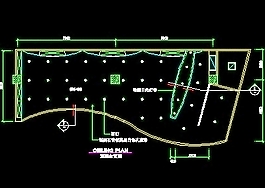 通訊店實(shí)例、電器店、道具實(shí)例cad詳圖、裝修施工圖紙9例-2