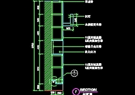 化妝品店、珠寶店、工藝品店實例、工藝品店cad詳圖、門面實例裝修施工圖紙10例-46