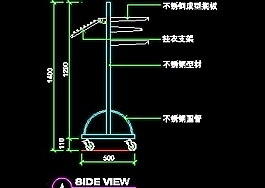 體育用品店、眼鏡店、音像店實(shí)例裝修施工圖紙、cad詳圖4