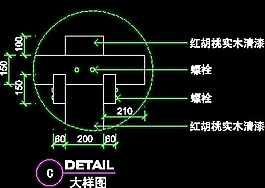 鞋帽店、服裝店櫥窗門面實(shí)例cad詳圖、裝修施工圖紙25例-71
