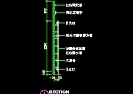 鞋帽店、服裝店櫥窗門面實(shí)例cad詳圖、裝修施工圖紙25例-44