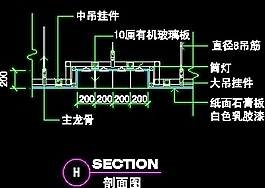 鞋帽店、服裝店櫥窗門(mén)面實(shí)例cad詳圖、裝修施工圖紙25例-22
