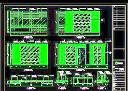 設計公司、裝飾公司cad詳圖、裝修施工圖紙5例-28