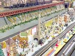 埃菲爾鐵塔的W / blinkm電梯