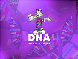 DNA生物技術ppt模板