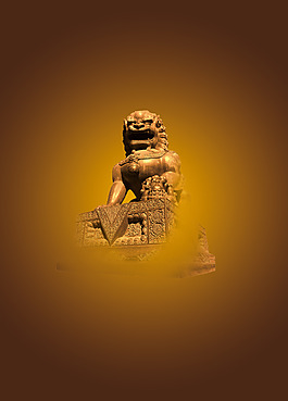 獅子素材