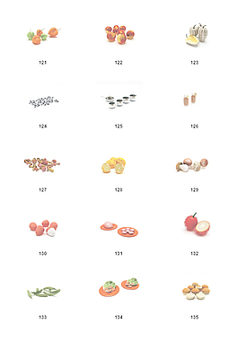 食品3d水果素材3d免費(fèi)模板 32