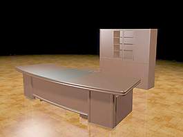 辦公家具辦公桌3d模型3d模型 4