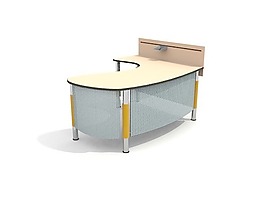 辦公家具辦公桌3d模型3d模型 47