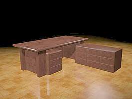 辦公家具辦公桌3d模型辦公家具 14