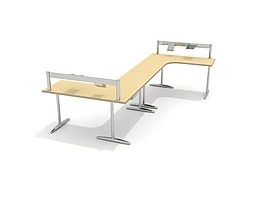 辦公家具辦公桌3d模型3d素材模板 45