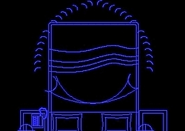 床圖塊cad家具圖塊28