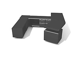 辦公家具辦公桌3d模型辦公家具 26