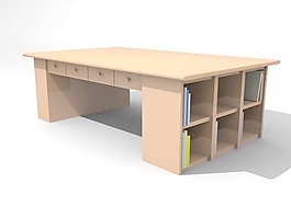 辦公家具辦公桌3d模型3d模型 65