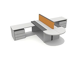 辦公家具辦公桌3d模型3d模型 54