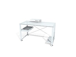 辦公家具辦公桌3d模型3d模型 107