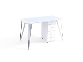 辦公家具辦公桌3d模型3d素材模板 105
