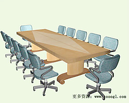 辦公家具會議桌3d模型3d模型 7