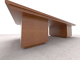 辦公家具會議桌3d模型辦公家具 35