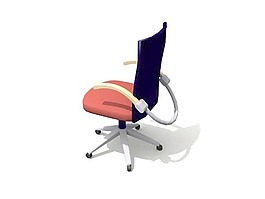 办公家具办公椅3d模型3d模型 3